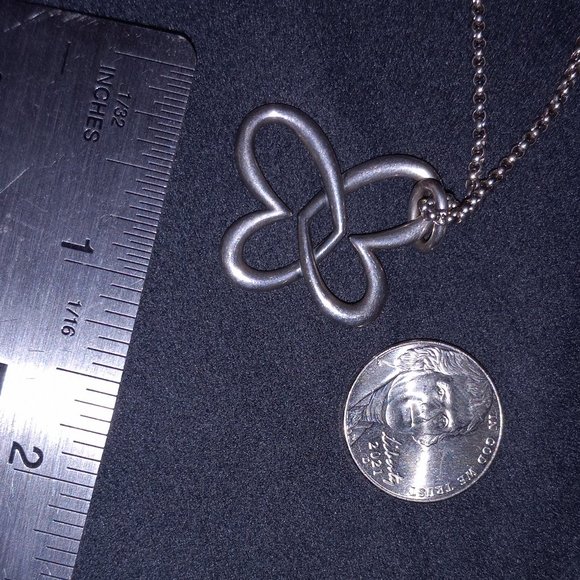 James Avery Butterfly pendant Neclace